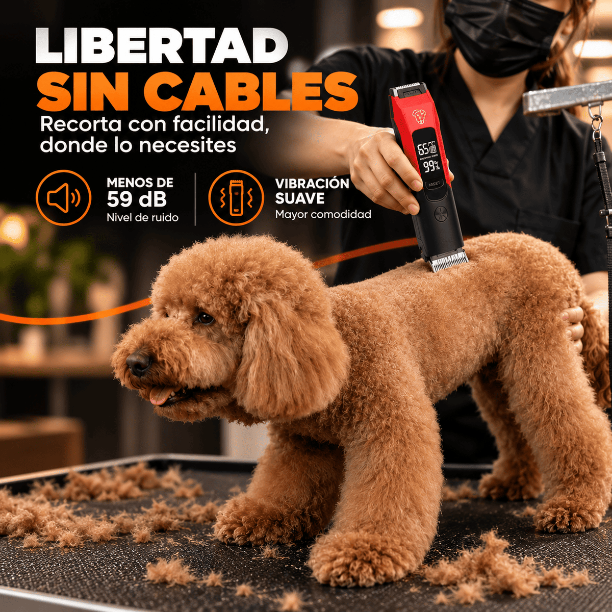 DOGORA SilentCare™ Rasuradora silenciosa para perros